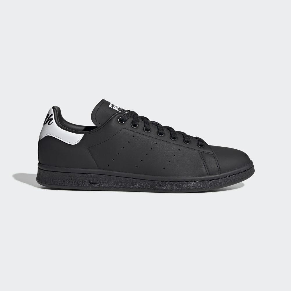 Adidas Men's Stan Smith Originals Shoes Black/White Ireland EE5819